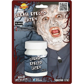 Guirca Krémový latex na tvár biely 30 ml