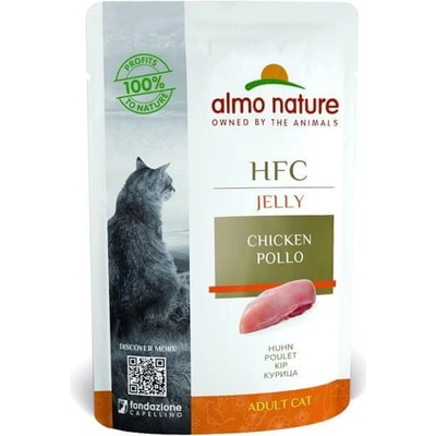 Almo Nature Jelly kurča 55 g