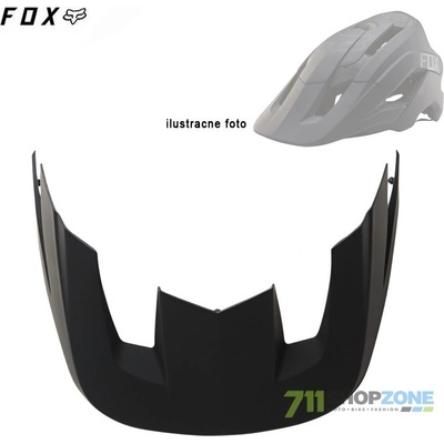 Fox Metah Helmet šilt matte black