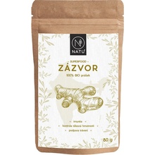 Natu Zázvor prášok BIO 80 g