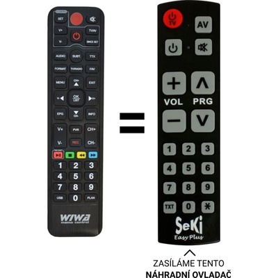 Dálkový ovladač Senior WIWA H.265