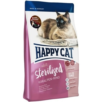 Happy Cat Adult Sterilised Voralpen Rind 10 kg