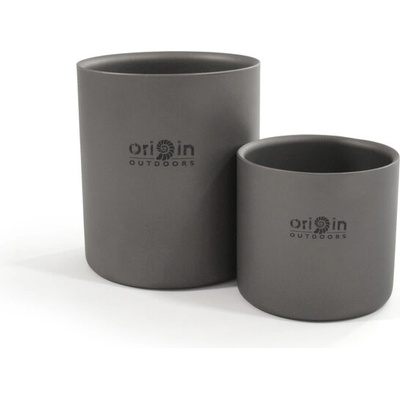 Origin Outdoors Titánový termohrnček na espresso 120 ml