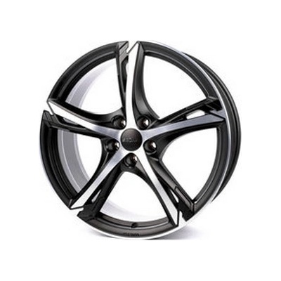 Ronal R62 7,5x18 5x100 ET35 black - matt polished
