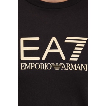 EA7 Emporio Armani Памучна тениска EA7 Emporio Armani в черно с принт AF10170.7M000007 (AF10170.7M000007.UC001)