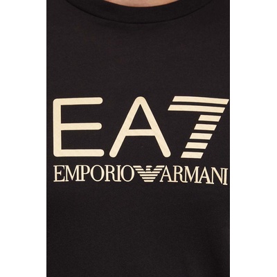 EA7 Emporio Armani Памучна тениска EA7 Emporio Armani в черно с принт AF10170.7M000007 (AF10170.7M000007.UC001)