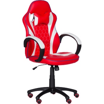 Bittel Геймърски стол с футболни мотиви Carmen 6300 - червено-бял (btl-3520130)