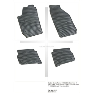 FroGum Гумени стелки Frogum VW Polo 02-08 г. Fox след 03 г. Seat Cordoba, Ibiza 02-08 г. Skoda Fabia 98-08 г (ah 0015-51286)