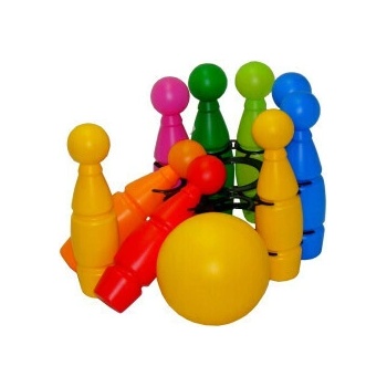 Teddies Kuželky MAXI - 9 ks