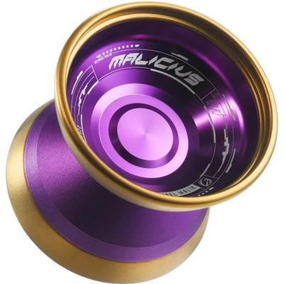 c3yoyodesign Malicius Michael Malik signature yo-yo Fialová + zlatý ring