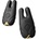 Zalo Nave Wireless Vibrating Nipple Clamps Obsidian Black