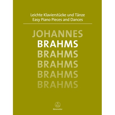 Snadné klavírní skladby a tance Brahms