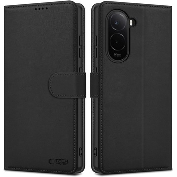 Tech-Protect Кожен тефтер за Xiaomi Poco M7 от Tech-Protect Wallet - Black (5906302332540)