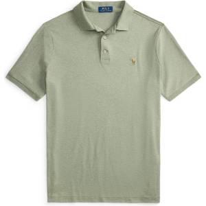 Ralph Lauren Блуза с яка POLO RALPH LAUREN Mens Slim Fit Short Sleeve Polo Shirt - Greenery Hthr
