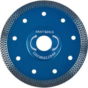 Kraft&Dele Диамантен диск за грес и плочки 125mm 63585 (KD1959)