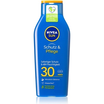 Nivea SUN Protect & Moisture хидратиращо мляко за тен SPF 30 400ml