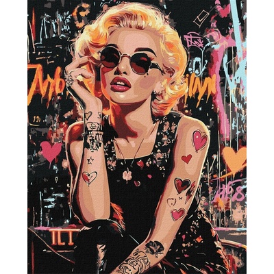 Ideyka Ideyka Malování podle čísel Rebel Monroe 40 x 50 cm