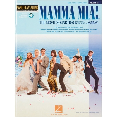 Piano Play Along 73 Mamma Mia! The Movie s Audio Online klavír spev gitara