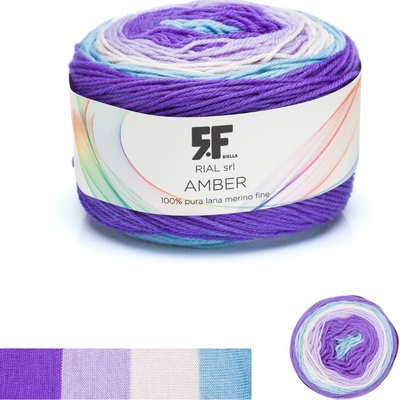 Merino vlna Rial Filati Amber fialová