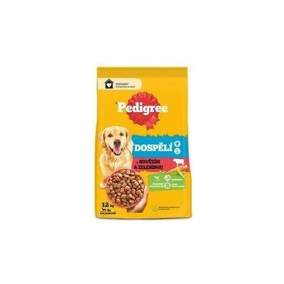Pedigree Adult Medium and Large hovězí a zelenina 12 kg