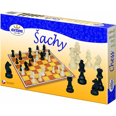 Detoa Dřevěné šachy v krabici