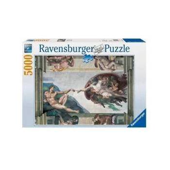 Ravensburger Пъзел Ravensburger 5000 части - Микеланджело картина, 705053