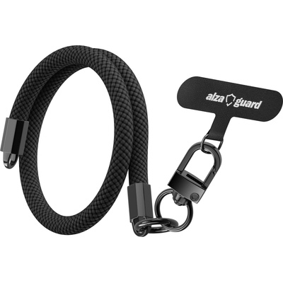 AlzaGuard Universal Lanyard Essential Short - černá AGD-LAES001B – Zbozi.Blesk.cz