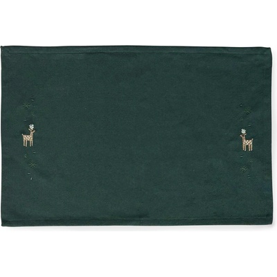 JUNA Vyšívané prostírání Reindeer 49x32 cm zelená – Zbozi.Blesk.cz
