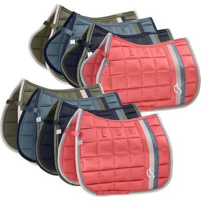 Eskadron Podsedlová dečka Classic Sports Big Square Mattgloss steel blue – Zboží Dáma