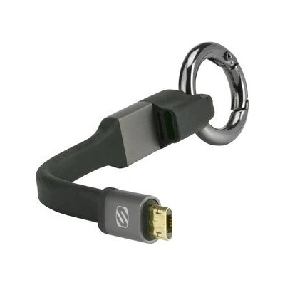 Scosche ClipSync MicroUSB kábel s karabínou a obojstranným konektorom EZCS