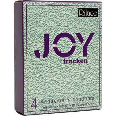 Rilaco 4 бр. Сухи презервативи Rilaco Joy