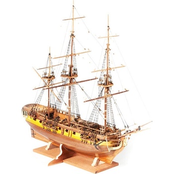 COREL H.M.S. šedá hound fregata 1720 kit 1:100