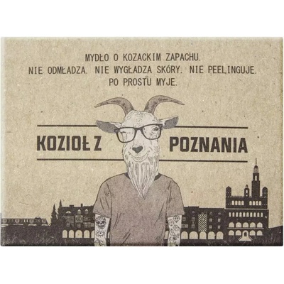 LaQ Goat From Poznaň luxusné tuhé mydlo 85 g