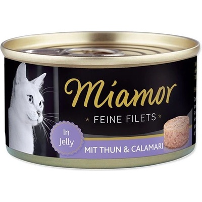 Miamor Feine Filets tuna & calamari tin 100 g