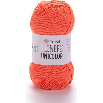 Yarn Art Flowers Unicolor 737 neon oranžová