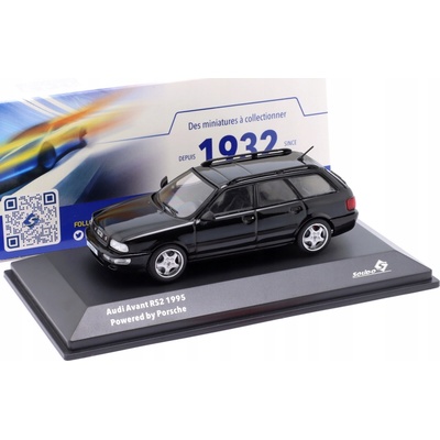 Solido Model auta Audi Avant RS2 1994 čierny 1:43