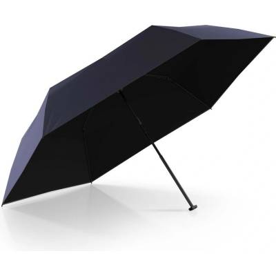 KNIRPS US.050 NAVY WITH BLACK ľahký skladací plochý dáždnik