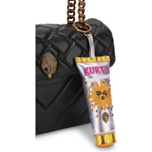 Kurt Geiger London ключодържател дамски от кожа Sunscren Charm (5574295999)