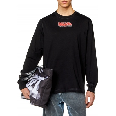 Diesel T-JUST-LS-K2 T-SHIRT černá