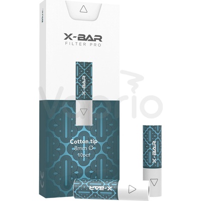J Well X Bar Filter Pro balenie filtrových náustkov 10 ks Modrá