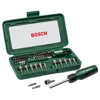 Image 1 of Bosch Комплект битове и отвертка 46 части (2607019504)