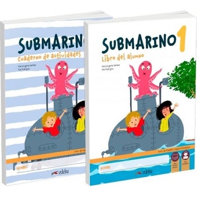 Submarino 1 Pack: Libro del alumno + Cuaderno + audio descargable