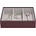 Stackers Classic Stackers Кутия за бижута с 3 отделения, бордо (76865)