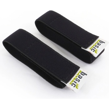 Image 1 of BasicNature STRAPits Еластични ленти за ежедневни решения черни 50 см 2 бр (701501)