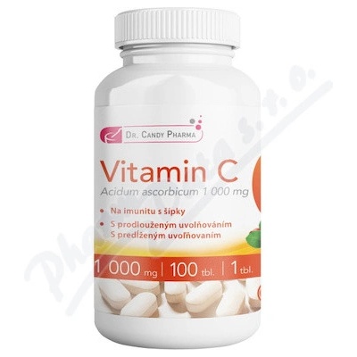 Dr.Candy Pharma Vitamin C Akut 100 tabliet 1000 mg