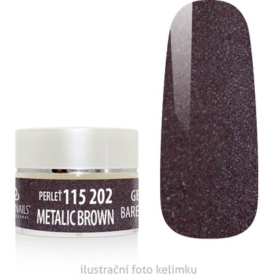 Expa nails expanails uv led gel barevný metallic brown 5 g