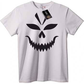 NOONEBRAND Тениска с призрачно лице - S, White