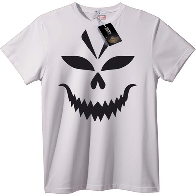 NOONEBRAND Тениска с призрачно лице - S, White