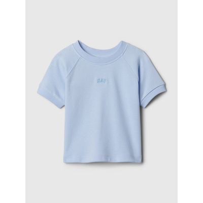 GAP 409506-00 dětská mikina s krátkým rukávem modrá