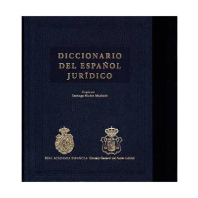 Diccionario del español jurídico | SANTIAGO MUÑOZ MACHADO